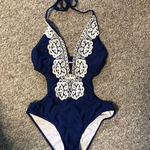 Venus cut out bathing suit size M